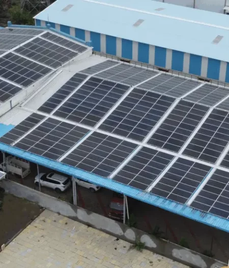 Rooftop solar - 213 kWp